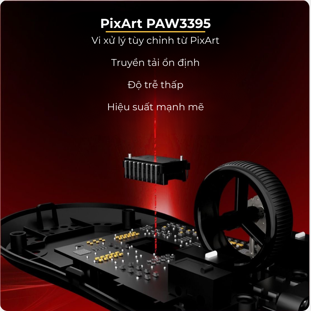 Chuột Gaming MADLIONS MAD G PRO - Siêu Nhẹ,